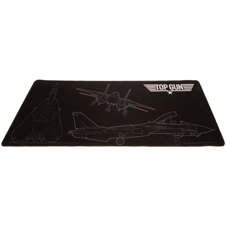 Top Gun Jumbo Anti-Slip Neoprene Desk Mat with SU-57 Design