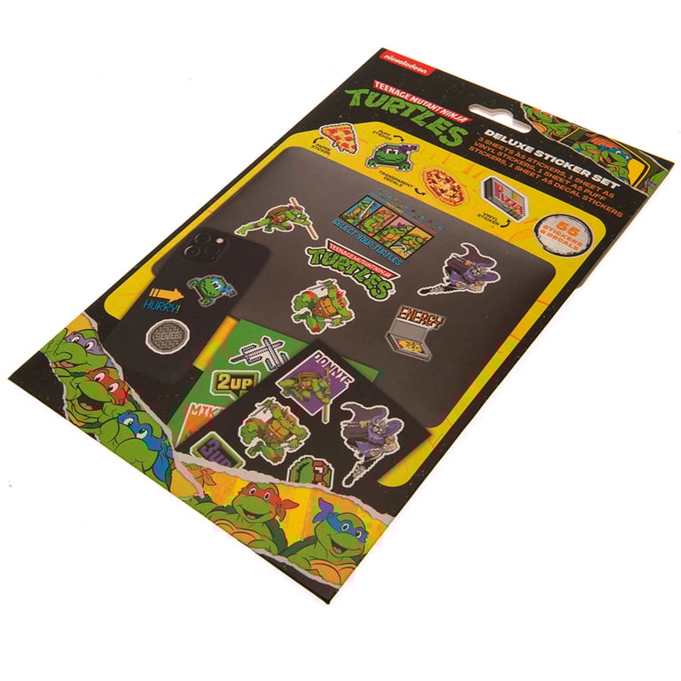 Teenage Mutant Ninja Turtles Vinyl Tech Stickers Set - Perfect for Phones & Tablets