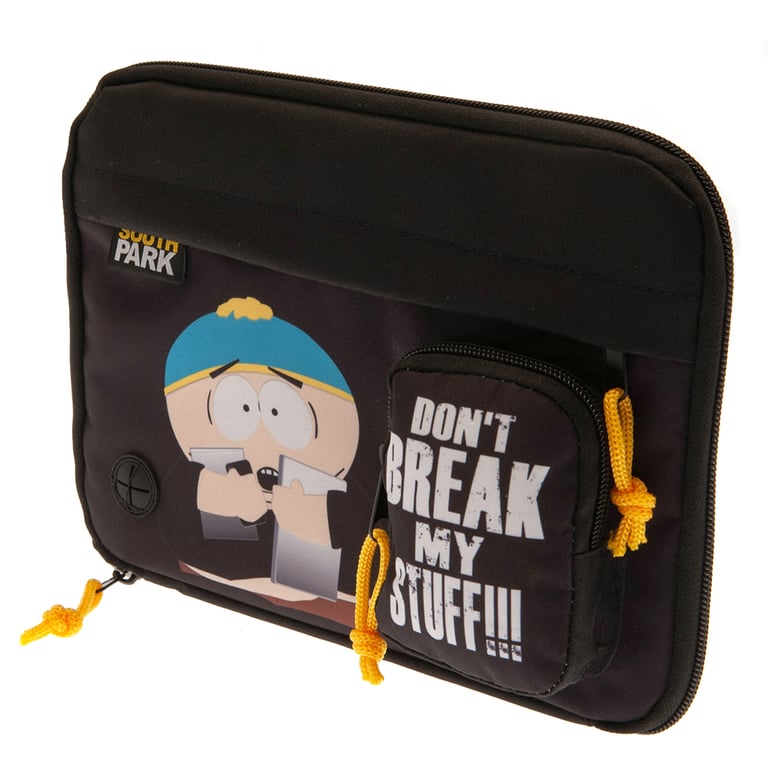 South Park Utility Tech Case - Multi Pocket Nylon Carry Case with Feature Pocket Branding