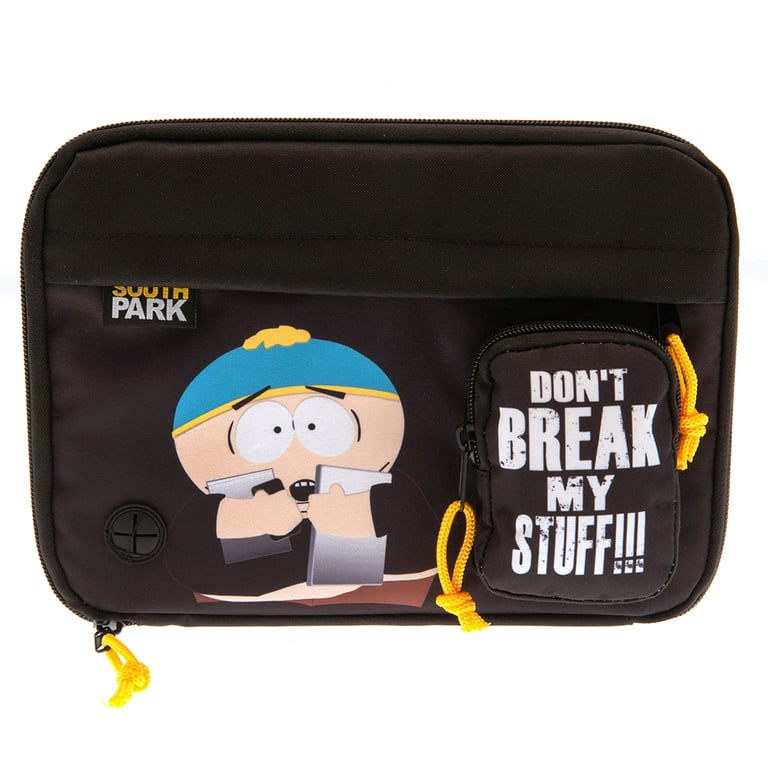 South Park Utility Tech Case - Multi Pocket Nylon Carry Case with Feature Pocket Branding