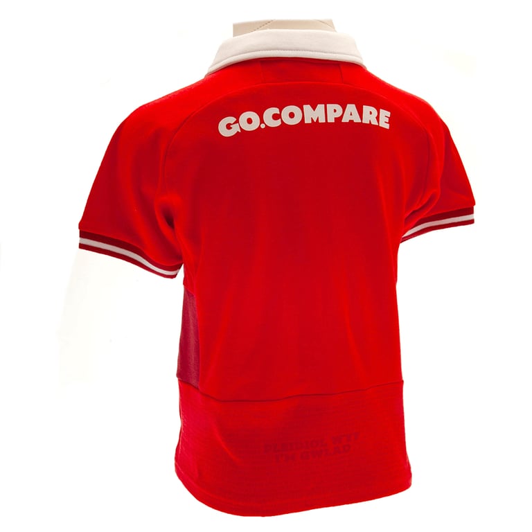 Wales Rugby Home Kit Baby Set 12-18mths Soft Cotton Design