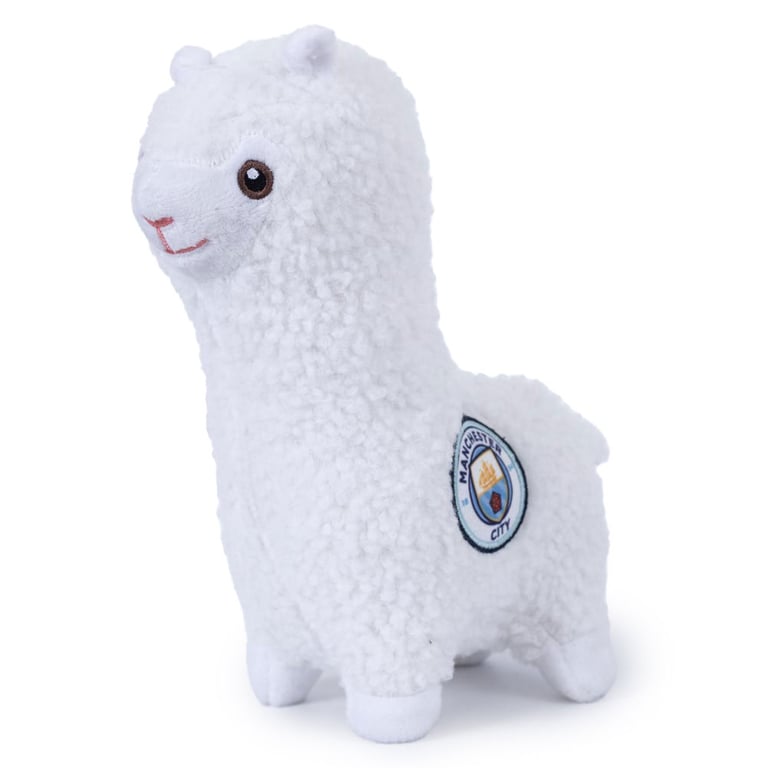 Manchester City FC 100 Polyester Plush Llama Crest Edition