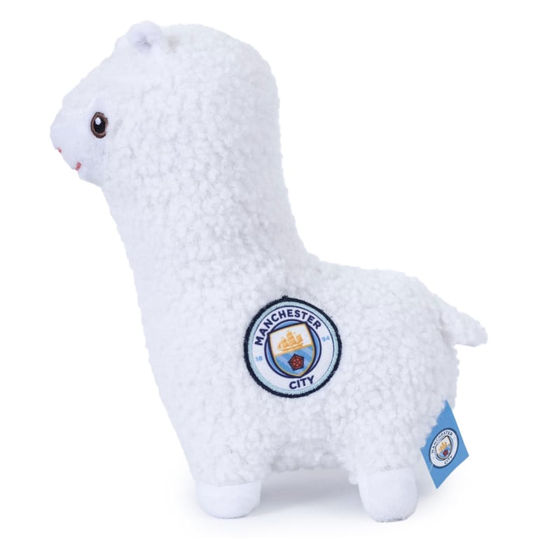 Manchester City FC 100 Polyester Plush Llama Crest Edition
