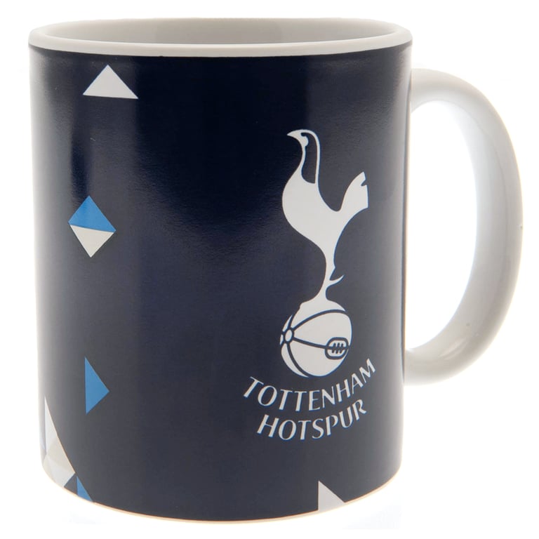 Tottenham Hotspur FC Ceramic Coffee Mug with Large Club Crest Design