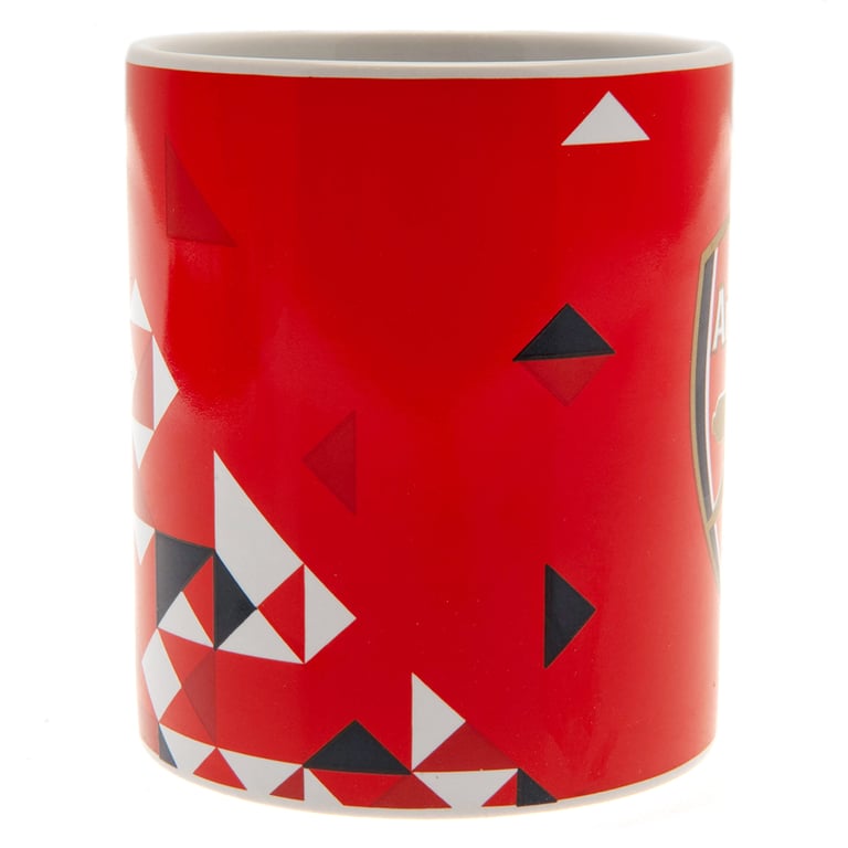 Arsenal FC Ceramic Mug - Full Colour Crest Design