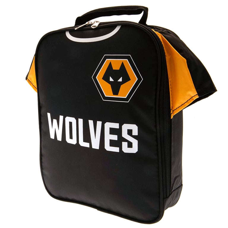 Wolverhampton Wanderers FC Double Zipped Insulated Kit Lunch Bag