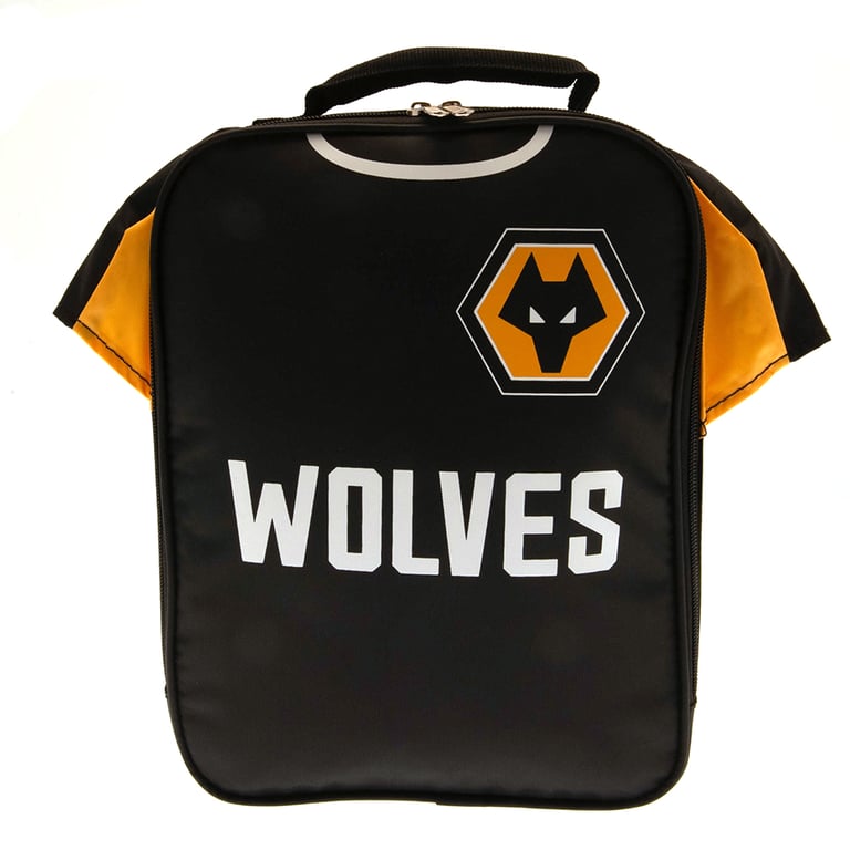 Wolverhampton Wanderers FC Double Zipped Insulated Kit Lunch Bag