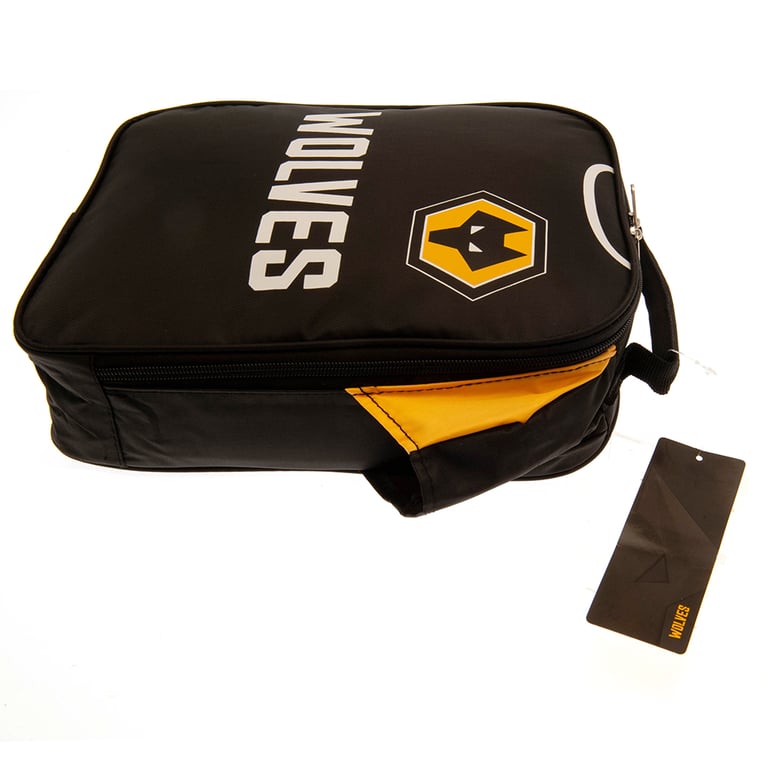 Wolverhampton Wanderers FC Double Zipped Insulated Kit Lunch Bag