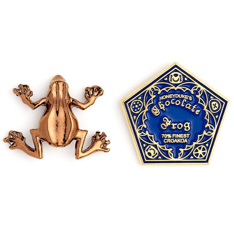 Harry Potter Christmas Gift Bauble - Honeydukes Design Chocolate Frog Pin Badge Decoration