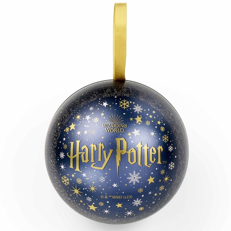 Harry Potter Luna Lovegood Christmas Tin Decoration Necklace Ornament