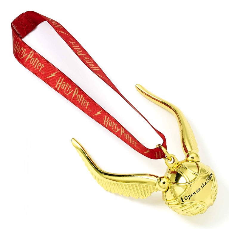 Golden Snitch Harry Potter 3D Pendant Decoration - Luxury Tree Ornament Gift