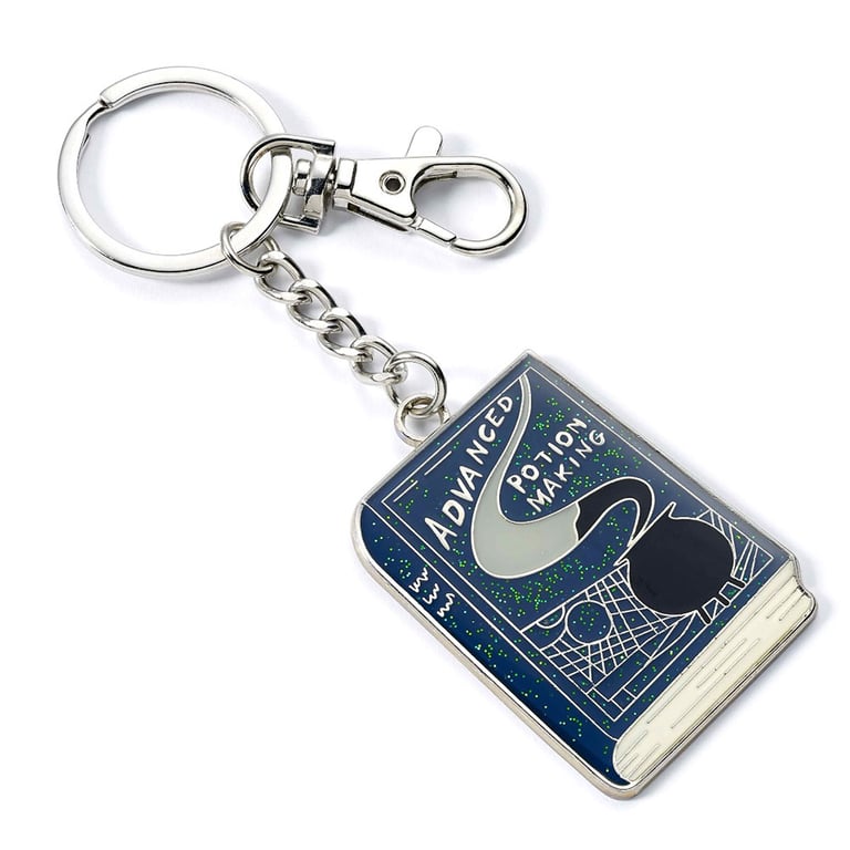 Harry Potter Advanced Potion Making Metal Die Stamped Keyring Charm