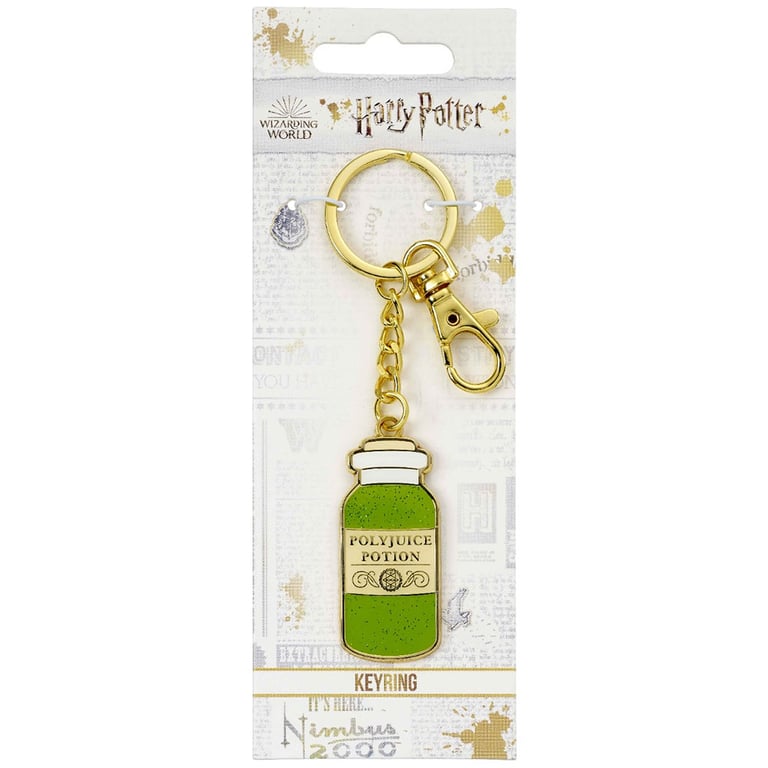 Harry Potter Polyjuice Potion Metal Charm Keyring