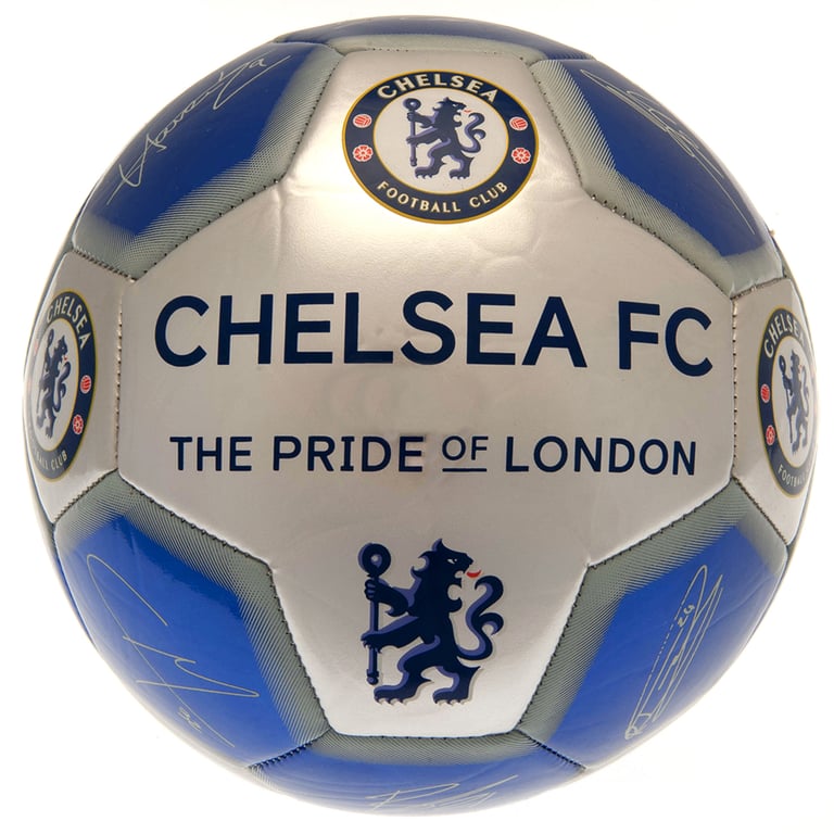 Chelsea FC Sig 26 Panel Official Player Signature Synthetic Football