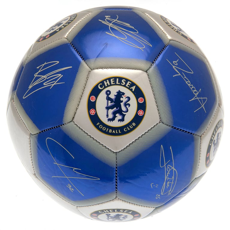 Chelsea FC Sig 26 Panel Official Player Signature Synthetic Football