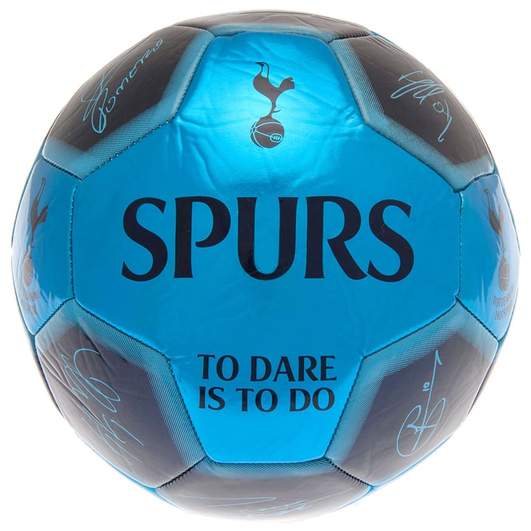 Tottenham Hotspur FC Sig 26 Panel Synthetic Football - Official Player Signature Prints & Crest Design