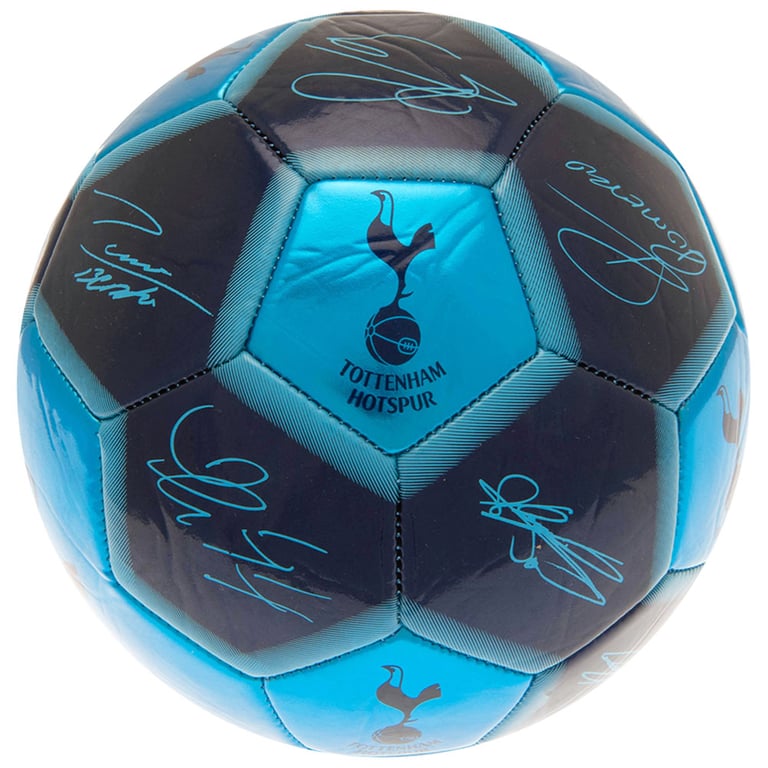 Tottenham Hotspur FC Sig 26 Panel Synthetic Football - Official Player Signature Prints & Crest Design