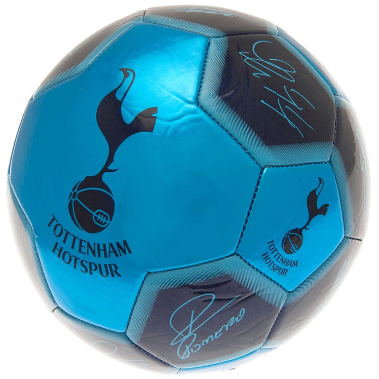 Tottenham Hotspur FC Sig 26 Panel Synthetic Football - Official Player Signature Prints & Crest Design