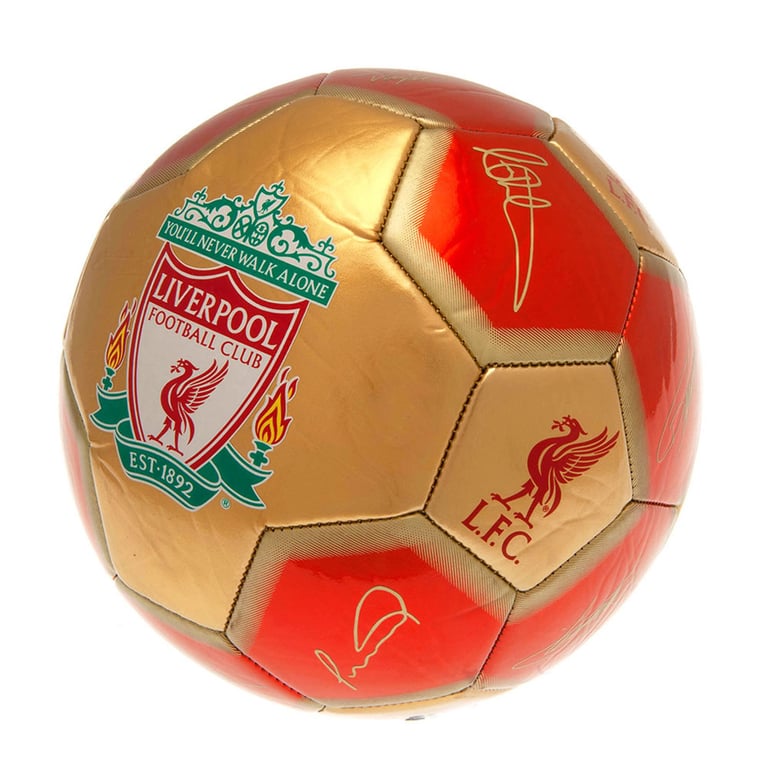 Liverpool FC 26 Panel Official Player Signature Skill Practice Ball