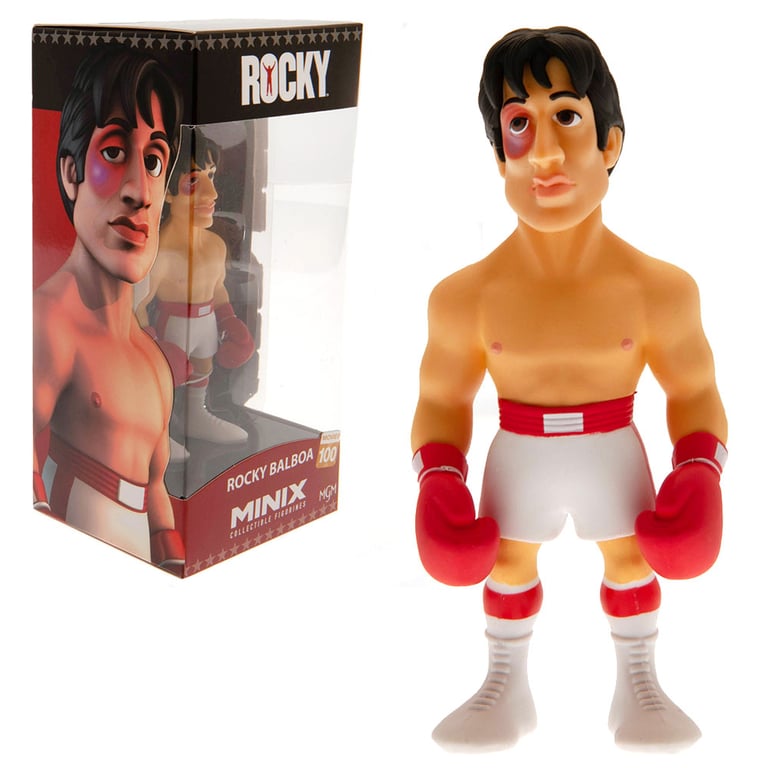 MINIX Rocky Balboa Collectible Figurine - Movie Memorabilia Number 100