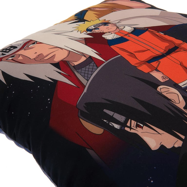 Naruto Character Cushion - 100 Polyester, Spot Clean Anime Home Decor