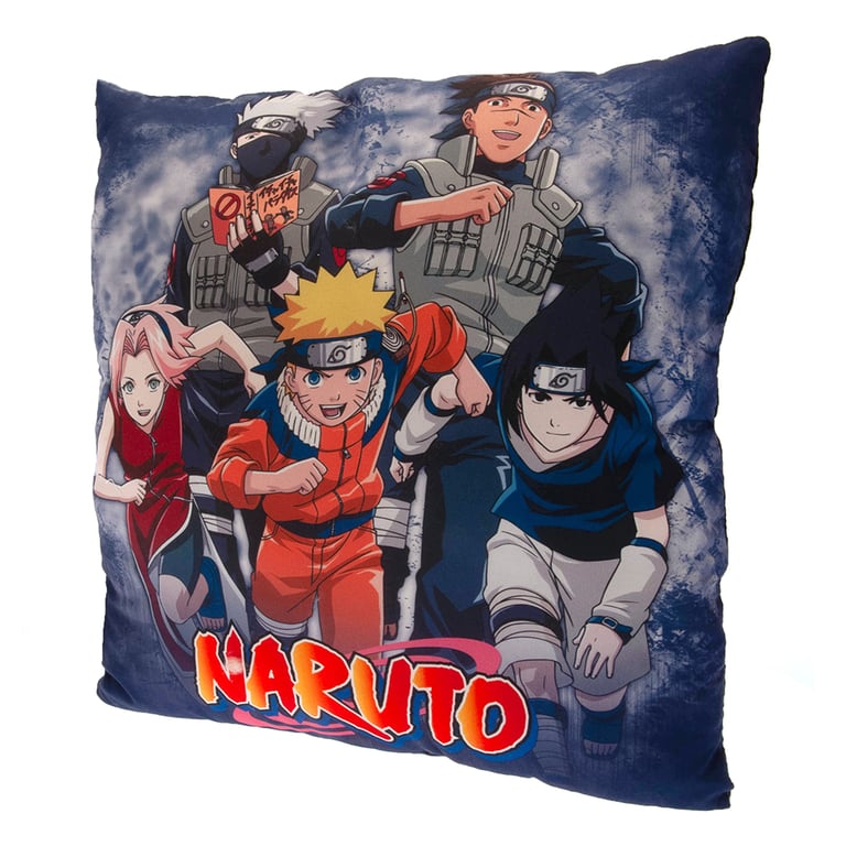 Naruto Character Cushion - 100 Polyester, Spot Clean Anime Home Decor