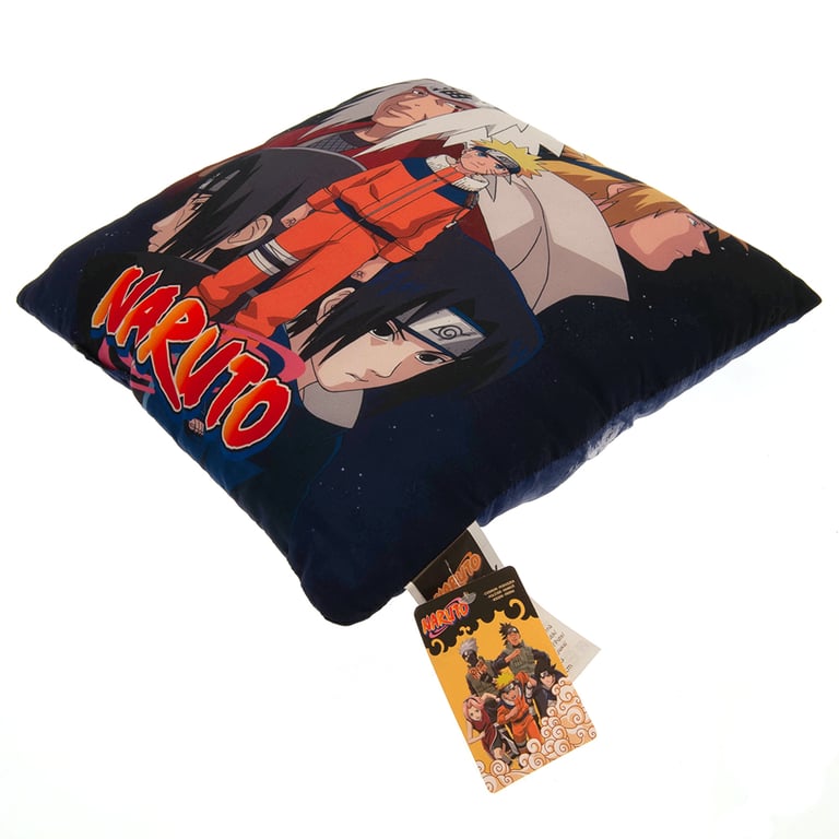 Naruto Character Cushion - 100 Polyester, Spot Clean Anime Home Decor