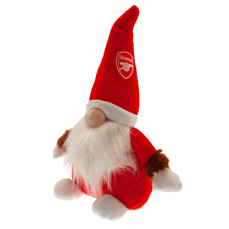 Arsenal FC Classic Gonk Plush Toy - Official Crest & Team Text Edition