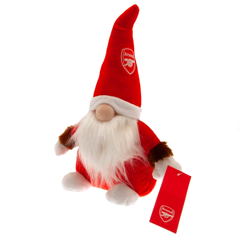 Arsenal FC Classic Gonk Plush Toy - Official Crest & Team Text Edition