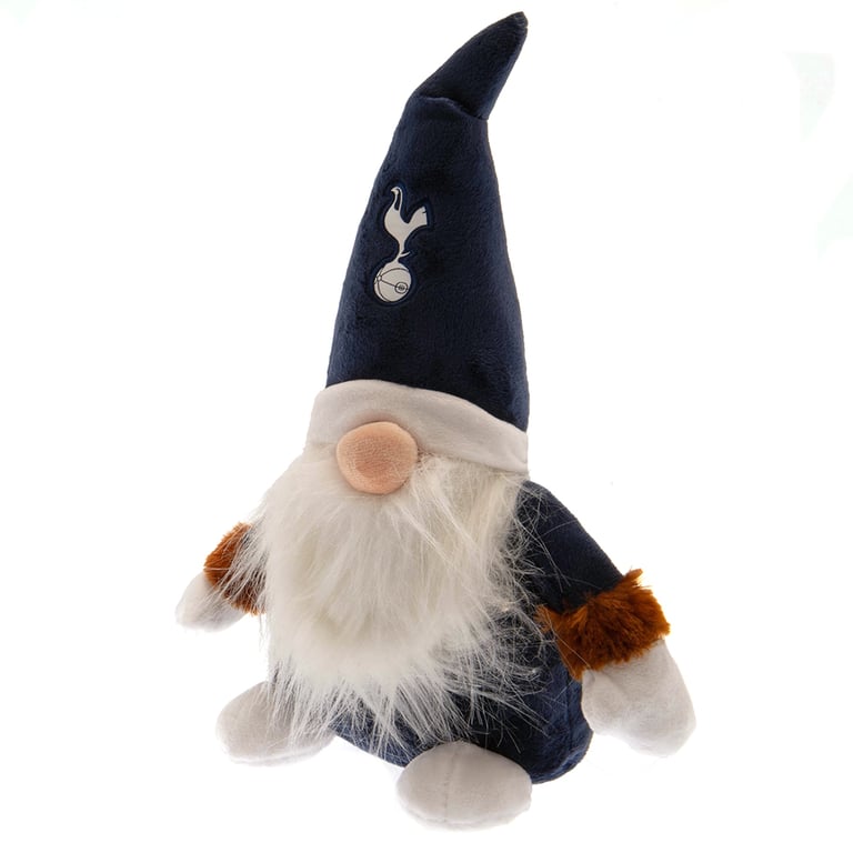 Tottenham Hotspur FC Plush Gonk - Soft Blue Mascot with Spurs Crest Hat