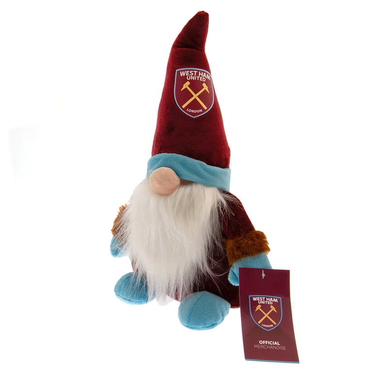 West Ham United FC Claret and Blue Plush Gonk - Soft Touch Football Mascot Gift