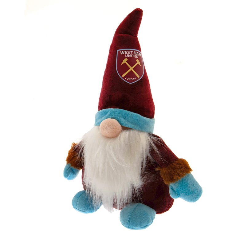West Ham United FC Claret and Blue Plush Gonk - Soft Touch Football Mascot Gift