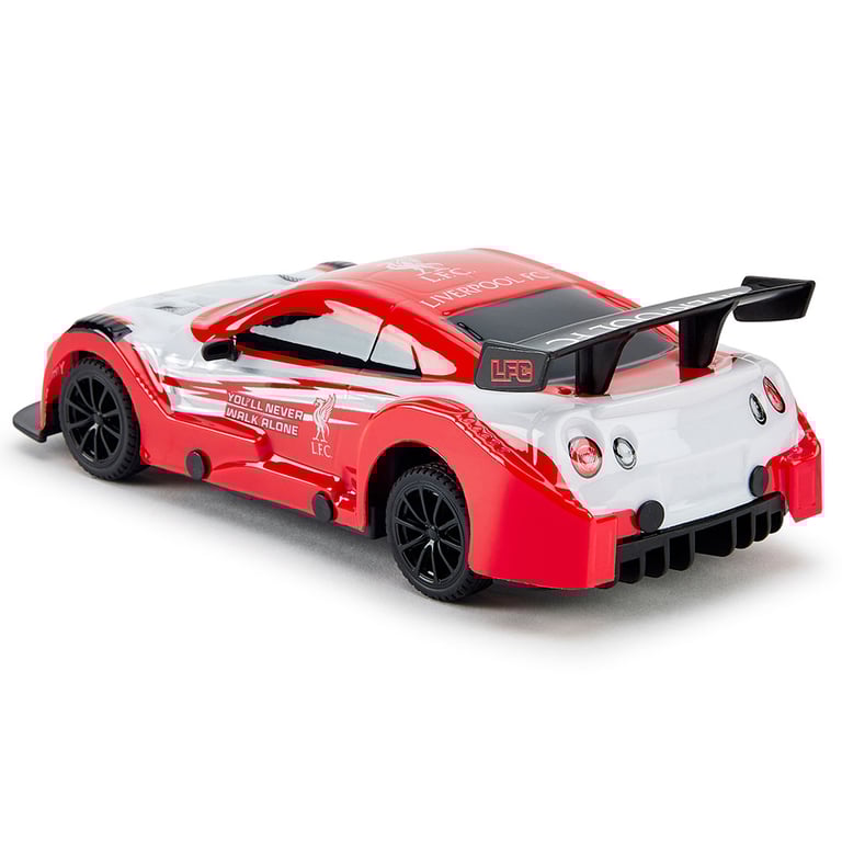 Liverpool FC 1:24 Scale Radio Controlled Sportscar with Xenon Headlights and Dual Racing Capability