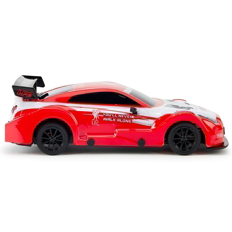 Liverpool FC 1:24 Scale Radio Controlled Sportscar with Xenon Headlights and Dual Racing Capability