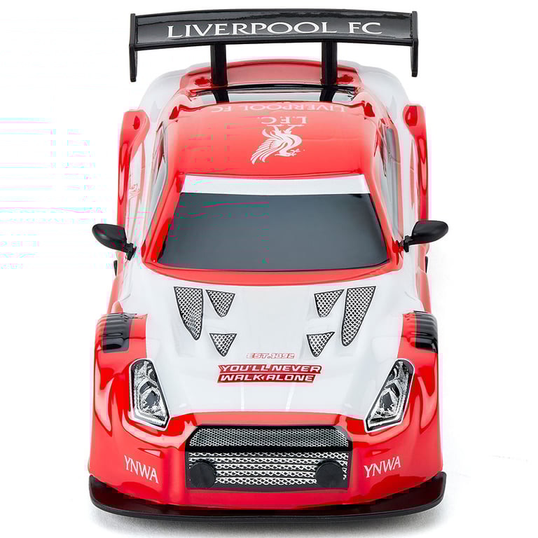Liverpool FC 1:24 Scale Radio Controlled Sportscar with Xenon Headlights and Dual Racing Capability