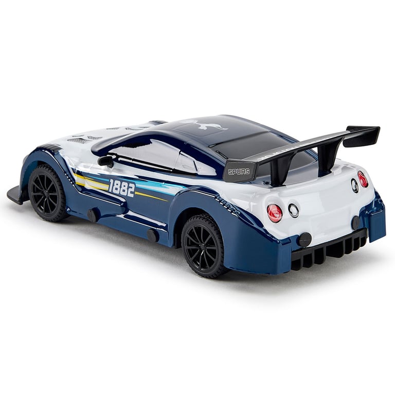Tottenham Hotspur FC 1:24 Scale Radio Controlled Sportscar - Dual Racing Experience with LED Headlights and Remote Control