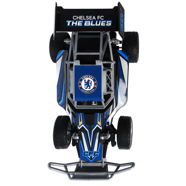Chelsea FC 1:18 Scale Remote Control Speed Buggy with LED Lights and 4-Way Control