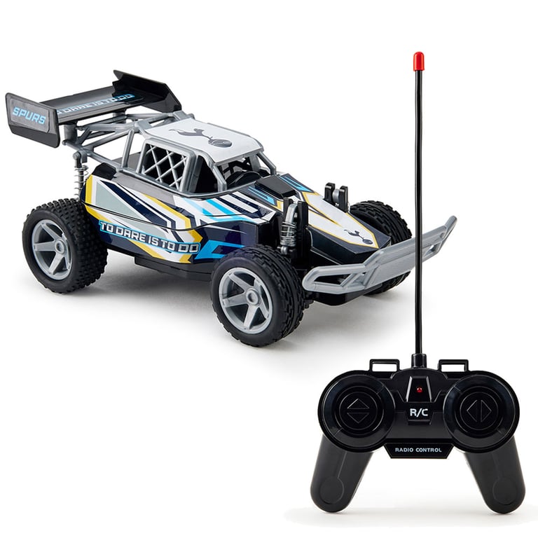 Tottenham Hotspur FC Remote Control 1:18 Scale Speed Buggy with Dual Racing Capability and Adjustable Alignment