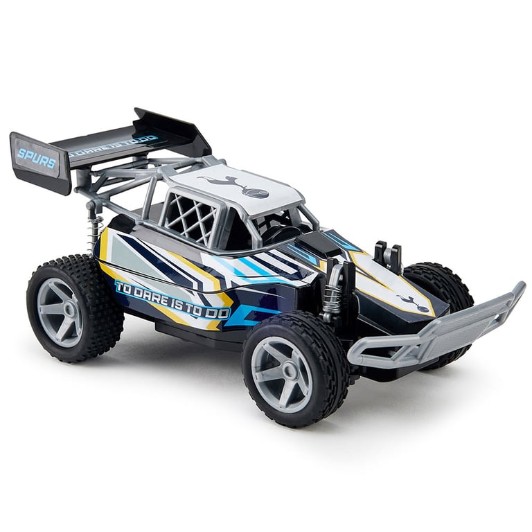Tottenham Hotspur FC Remote Control 1:18 Scale Speed Buggy with Dual Racing Capability and Adjustable Alignment