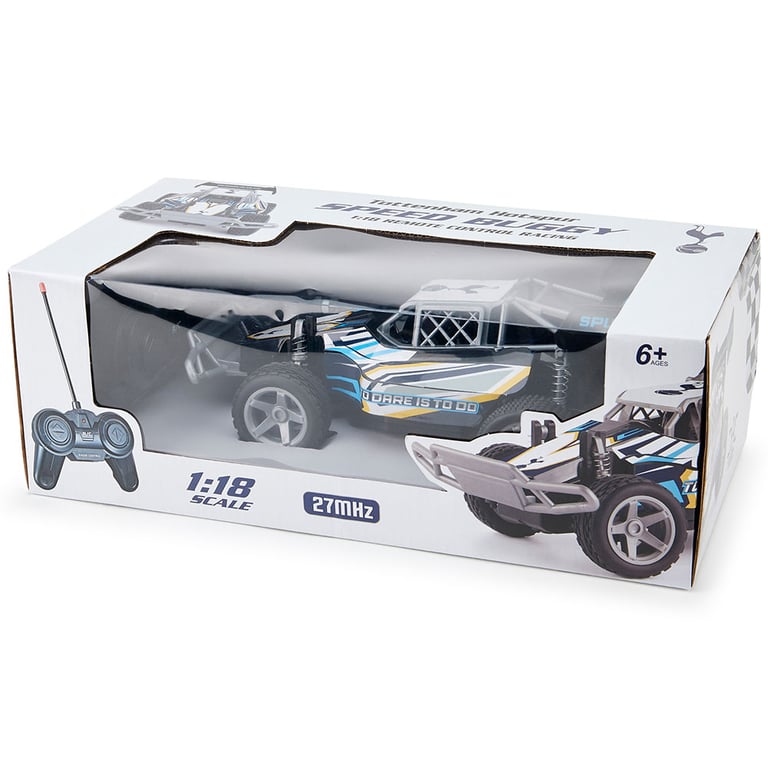 Tottenham Hotspur FC Remote Control 1:18 Scale Speed Buggy with Dual Racing Capability and Adjustable Alignment