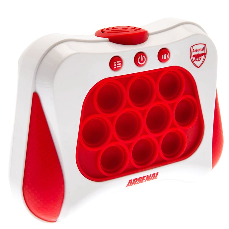 Arsenal FC Pop Puzzle Game - Handheld Fidget Toy with Multiplayer Mode and Memory Challenge