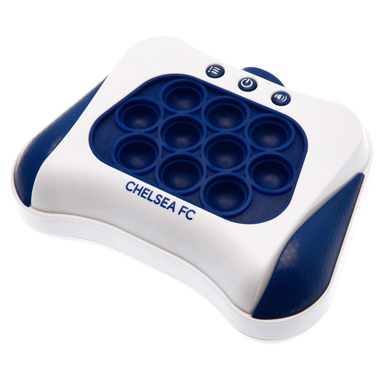 Chelsea FC Pop Puzzle Game - Handheld Fidget Toy for Kids in Memory Mode & Multiplayer