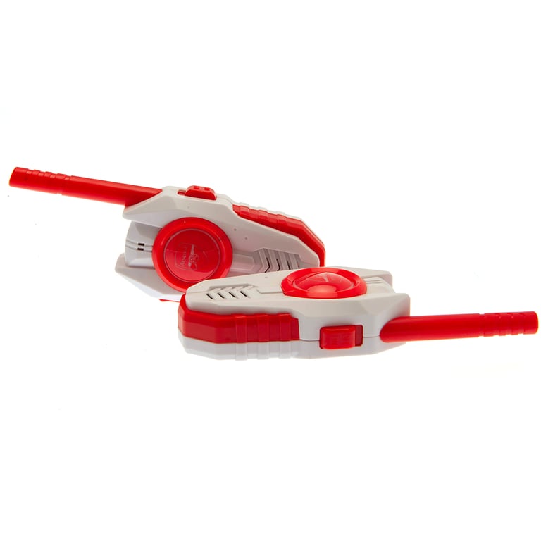 Arsenal FC Red and White 3 Pack Walkie Talkie Set for Outdoor Communication