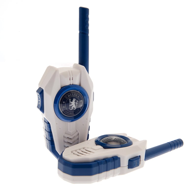 Chelsea FC Royal Blue Walkie Talkie Set - Durable Outdoor Communication Device