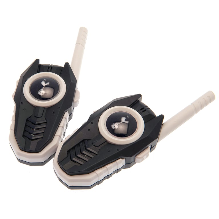 Tottenham Hotspur FC Navy White Walkie Talkie Set - Compact Outdoor Communication Device