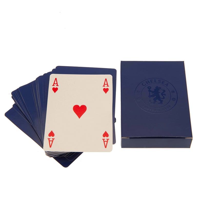 Chelsea FC Executive Playing Cards - Official Crest Adorned Deck