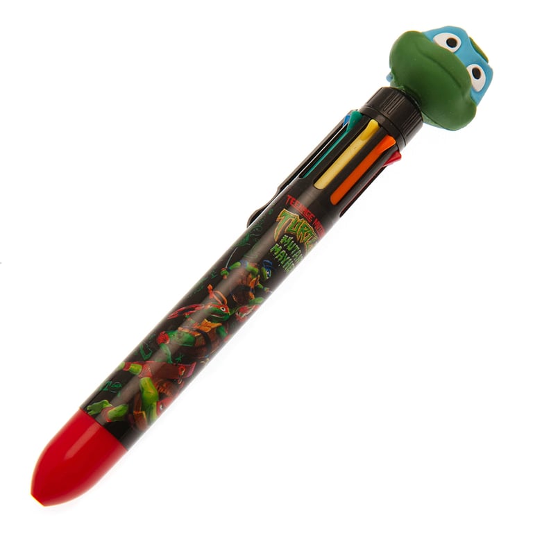 Teenage Mutant Ninja Turtles 8-Colour Multi Coloured Pen - Mutant Mayhem Theme