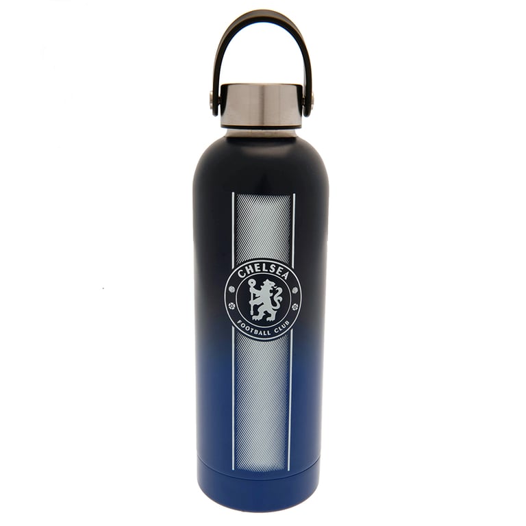 Chelsea FC Chunky Stainless Steel Thermal Bottle - 24hr Temperature Retention