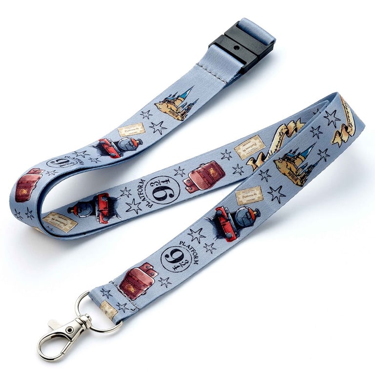 Harry Potter Platform 9 & 3 Quarters Nylon Lanyard with Metal Clip