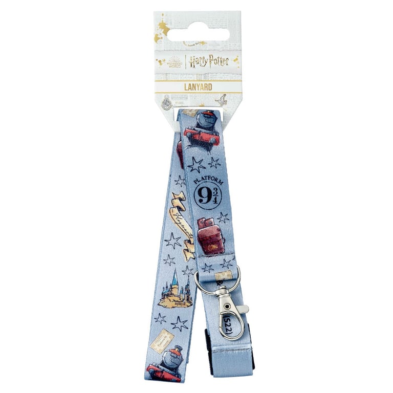 Harry Potter Platform 9 & 3 Quarters Nylon Lanyard with Metal Clip